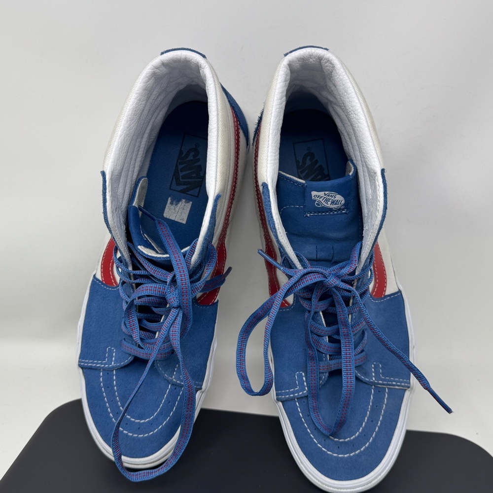 Vans women’s size 13 Sk8-Hi Sport Pop Vallartabl/Red white & blue - Picture 11 of 13
